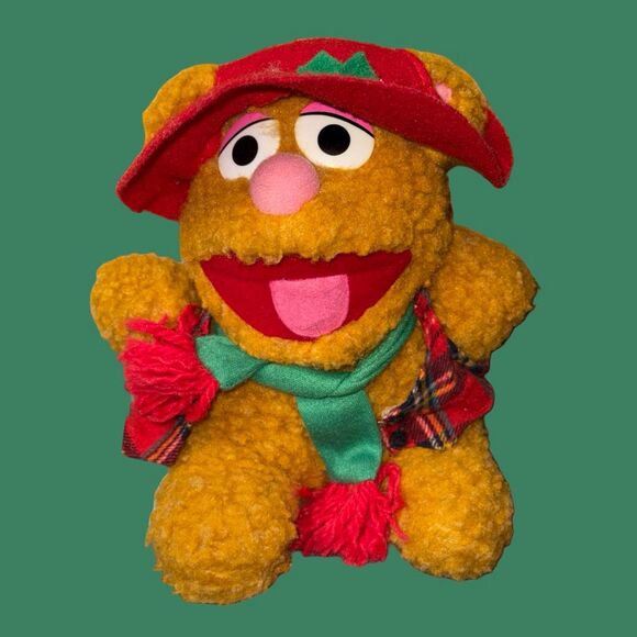 Vintage 1987 Muppet Babies Baby Fozzy Bear Stuffed Animal  6” - Picture 6 of 6